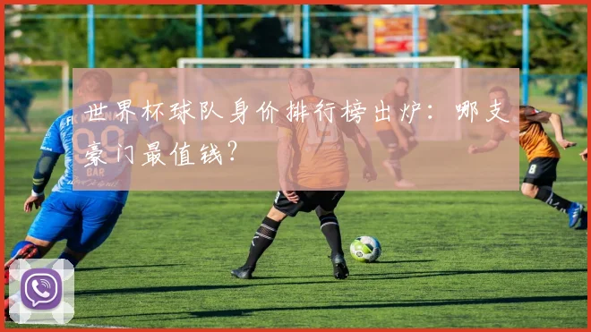 世界杯球队身价排行榜出炉：哪支豪门最值钱？