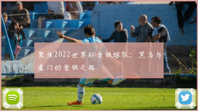 聚焦2022世界杯晋级球队:黑马与豪门的晋级之路